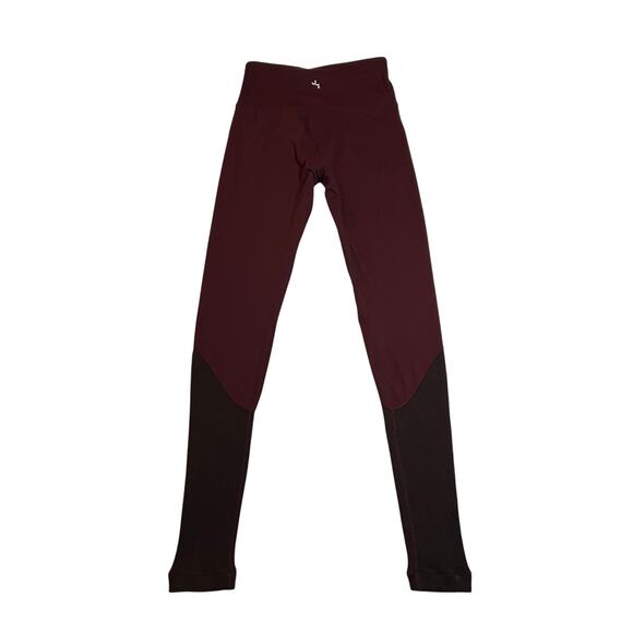 JoyLab Mid Rise Mixed Media Stretch Skinny Workout Leggings Size X-Small NEW - Picture 4 of 13